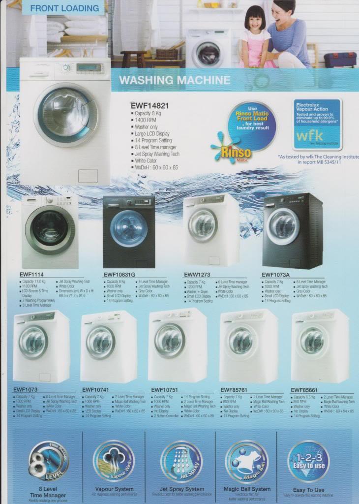 Dijual Electrolux 8 Kg Cocok Untuk Laundry - Depok