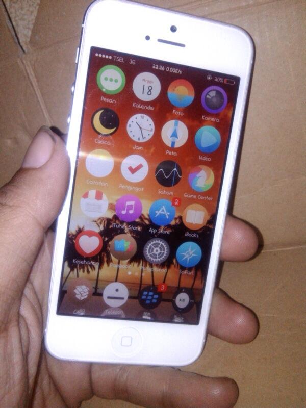 Iphone 5 32gb white/masuk lah