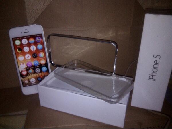 Iphone 5 32gb white/masuk lah