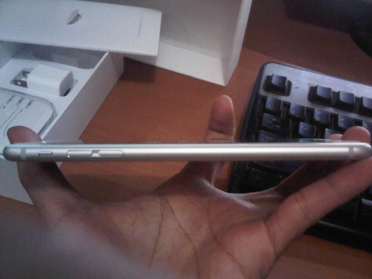 Iphone 6+ 16GB Silver FU MURAH GAN !!! MULUS LIKE NEW !!!