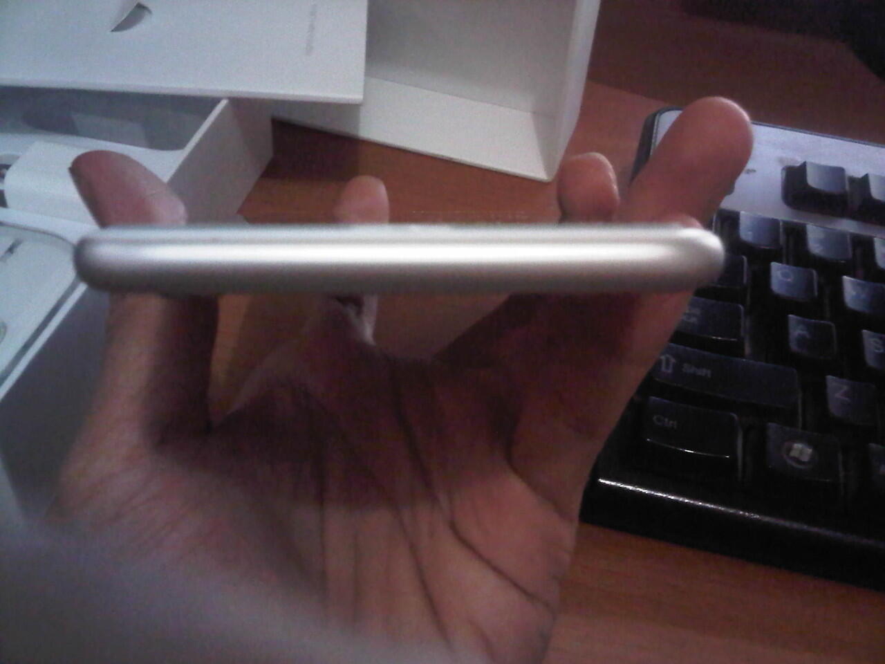 Iphone 6+ 16GB Silver FU MURAH GAN !!! MULUS LIKE NEW !!!