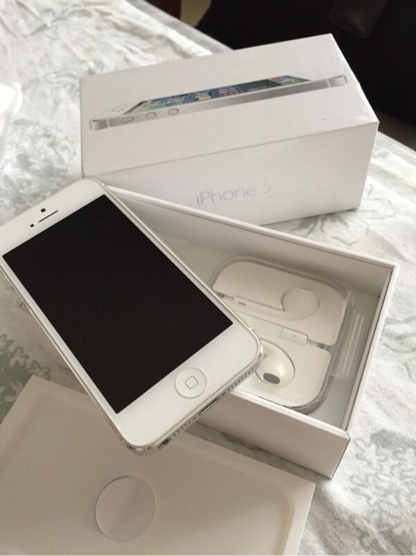 Iphone 5 White 16 GB Mulus