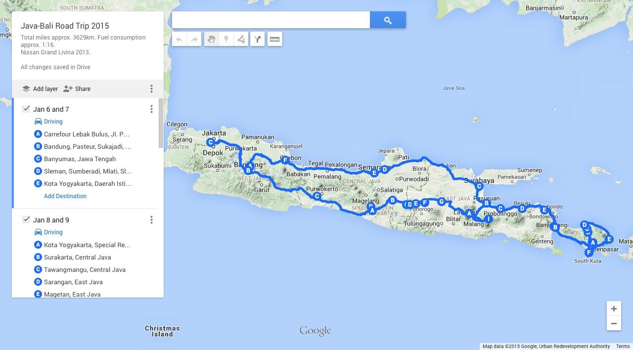 &#91;FR Road Trip&#93; Jakarta-Yogyakarta-Malang-Bali 3500 KM Epic Journey!