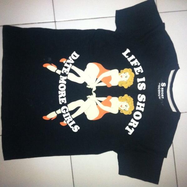 Wts kaos/baju coconut island original size s