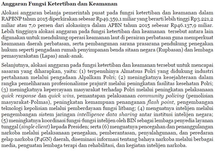Kemhan Mendapat Tambahan Rp 622,6 Milyar Dalam RAPBNP 2015