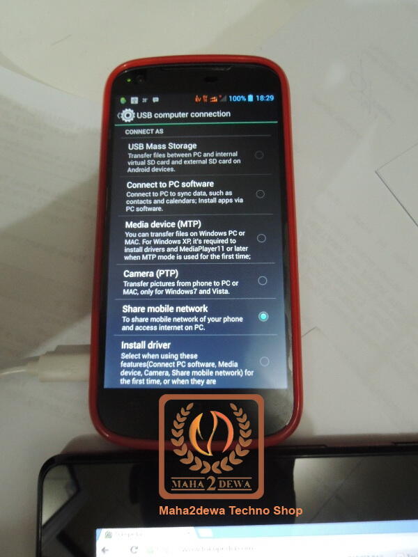 Micro USB On The Go OTG to Micro USB Tablet Windows Android untuk Charge Data Modem