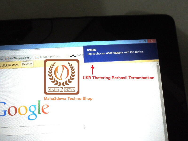 Micro USB On The Go OTG to Micro USB Tablet Windows Android untuk Charge Data Modem