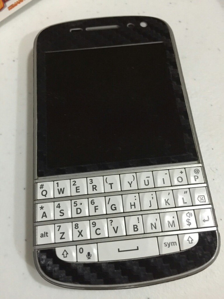 Fs : BB Q10 White Comtech 2nd