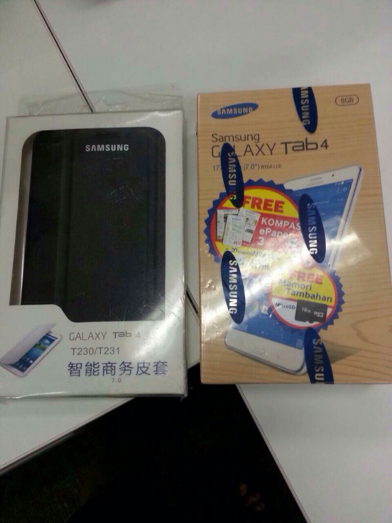 Samsung Tab 4 7" BNIB 2 jutaan, murah