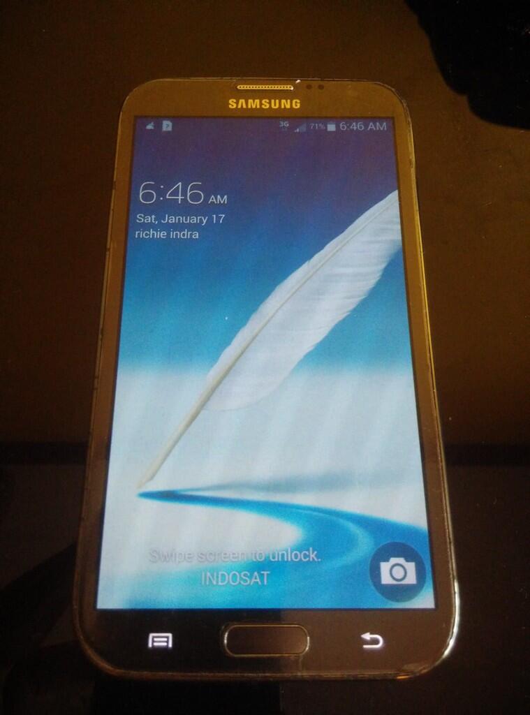 Galaxy Note II Grey from Verizon Fullset