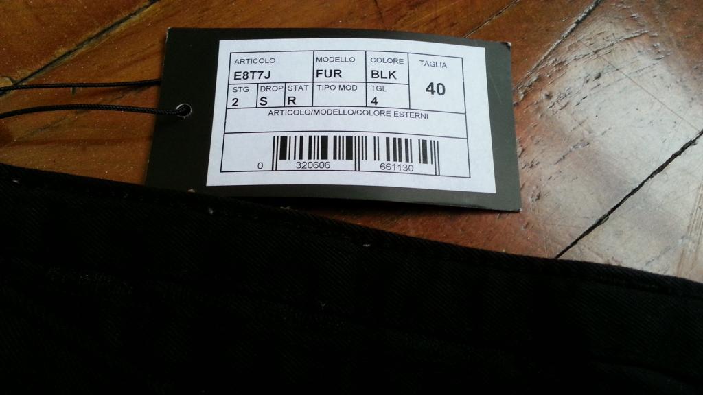 FOR SALE Celana Ermenegildo Zegna Black Size 40 ... ORIGINALAND LEGIT !!!!