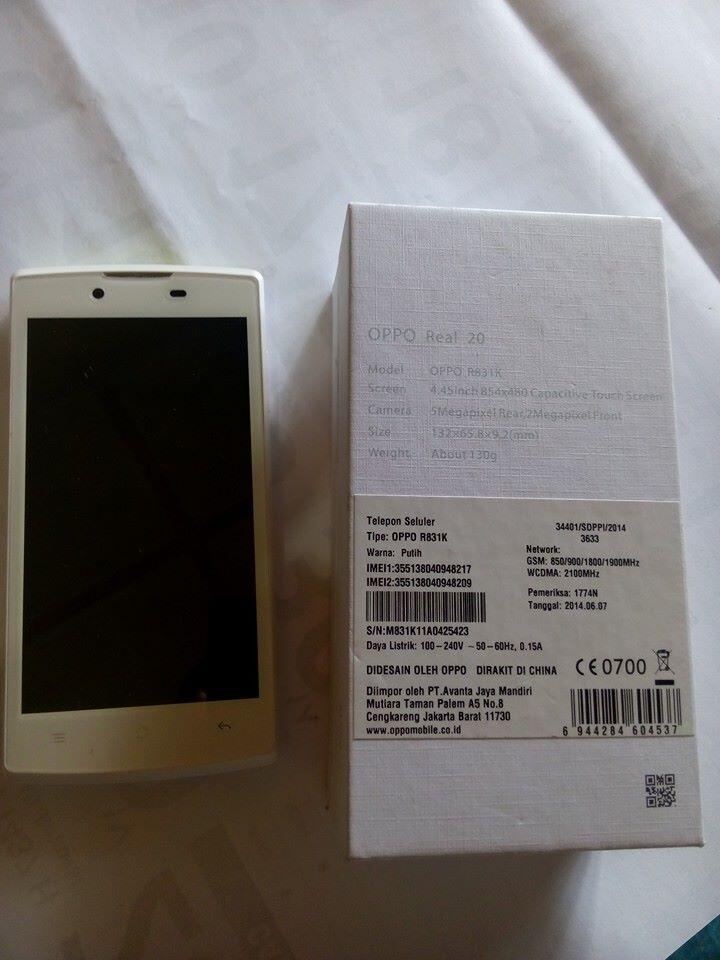 Oppo Neo 3 R831 White like new sebulan pake