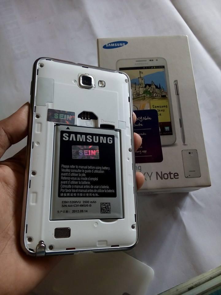 Samsung Galaxy Note 1 N7000 White Masih Segel Terawat