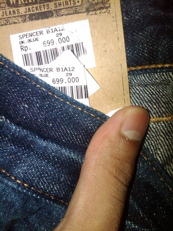 Celana Jeans Wrangler Spencer Sobek/Belel New and Original 28 & 29 Only