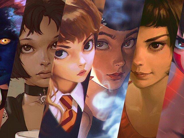 Karya Anime Portrait luar biasa ini dibuat oleh orang Russia