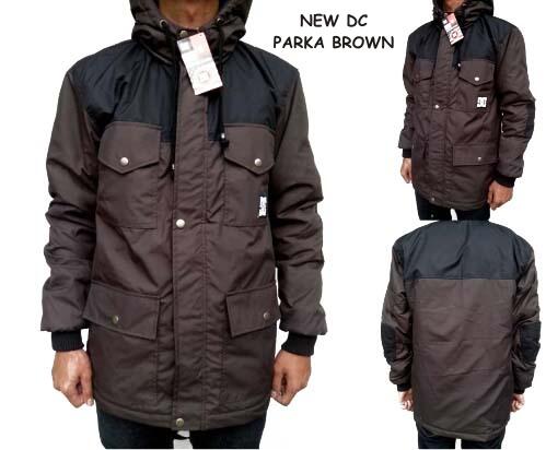 DC Parka Brown (Grosir Jaket DC Murah Ce/Co)