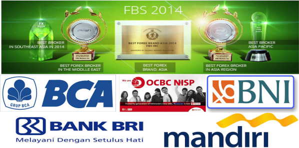 Trading Forex FBS Aman di Bank Lokal BCA / BNI / MANDIRI / BRI / OCBC NISP