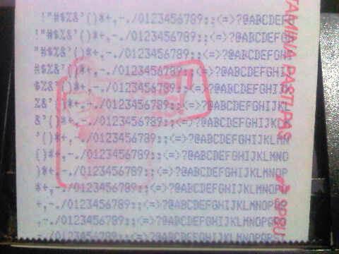 JUAL : Printer KASIR / MINI / STRUK / POS merk EPSON tm-u300pc BANDUNG