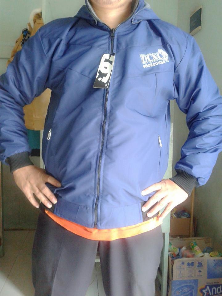 Jaket Parasut DC Bolak Balik
