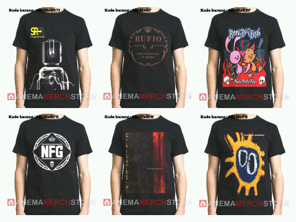 Jual kaos music/kaos band