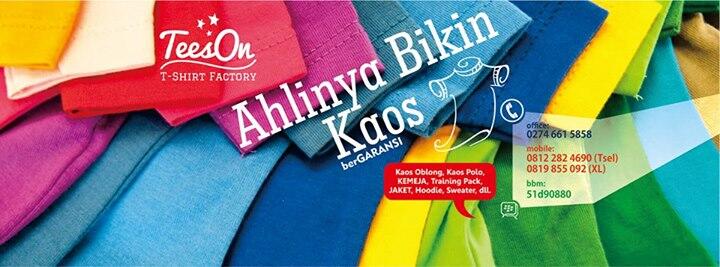 Bikin Kaos Murah Jogja , TeesOn T-shirt Factory