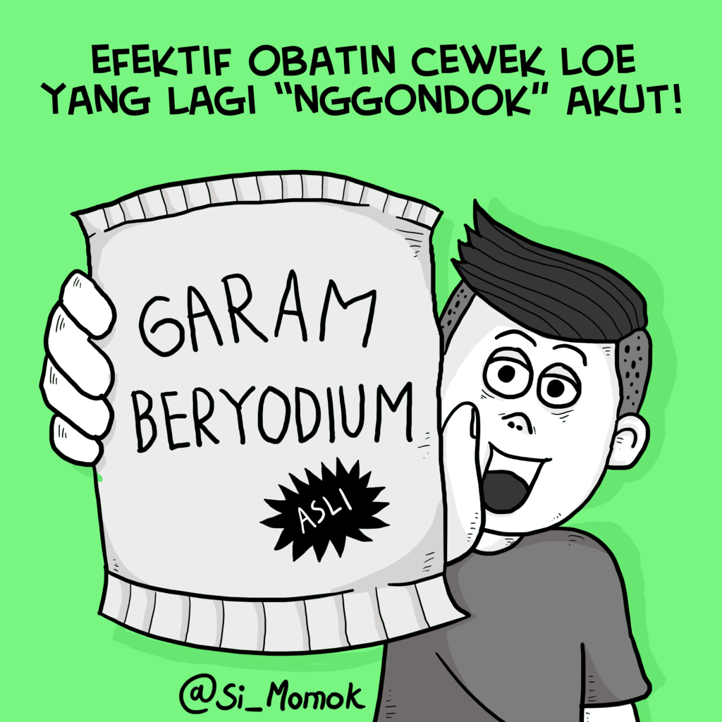 komik si momok, satire dan absurd abis!