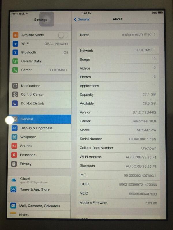 WTS Ipad Mini 1 32Gb | Wifi & Cell | Garanasi Panjang | Murah | BU