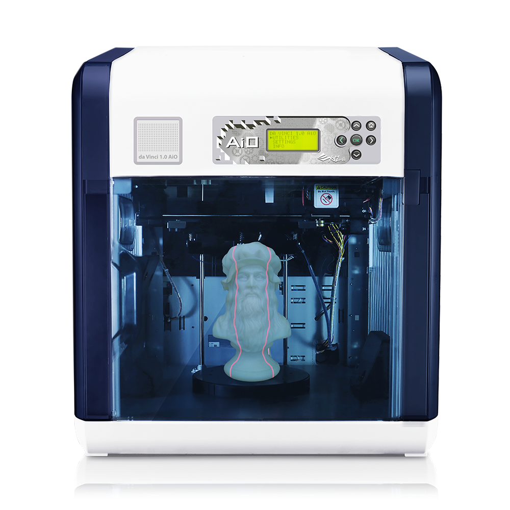 PRINTER 3D davinci 1.0 Aio includ scaner