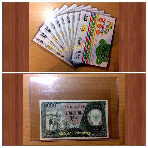 Aksesoris numismatik Album uang kertas,Refil dan lain-lain LENGKAP !!!