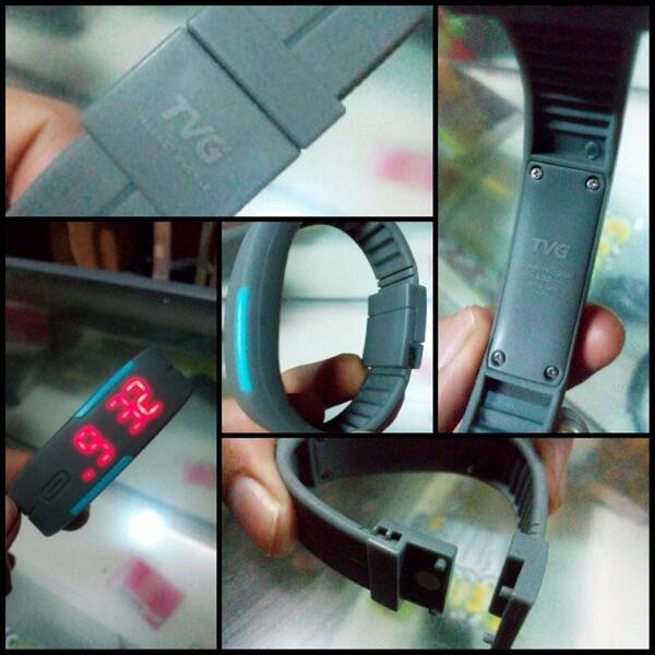 Jam tangan TVG LED keren