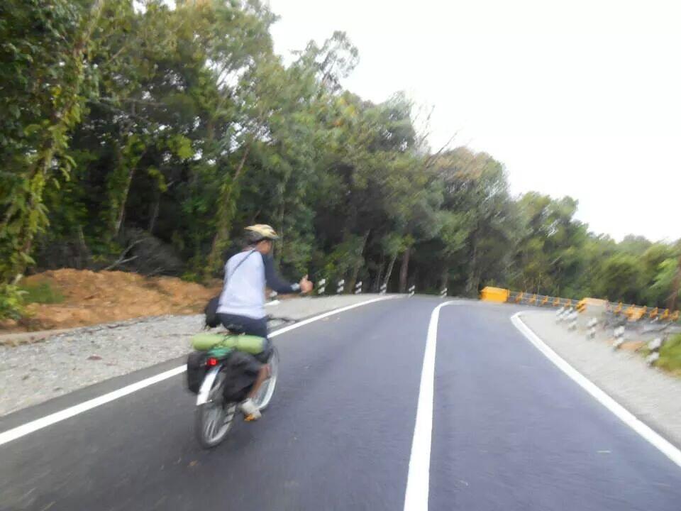 bike packer kk ane gan, dr indonesia ke malaysia, with pic. bikers masuk ya...