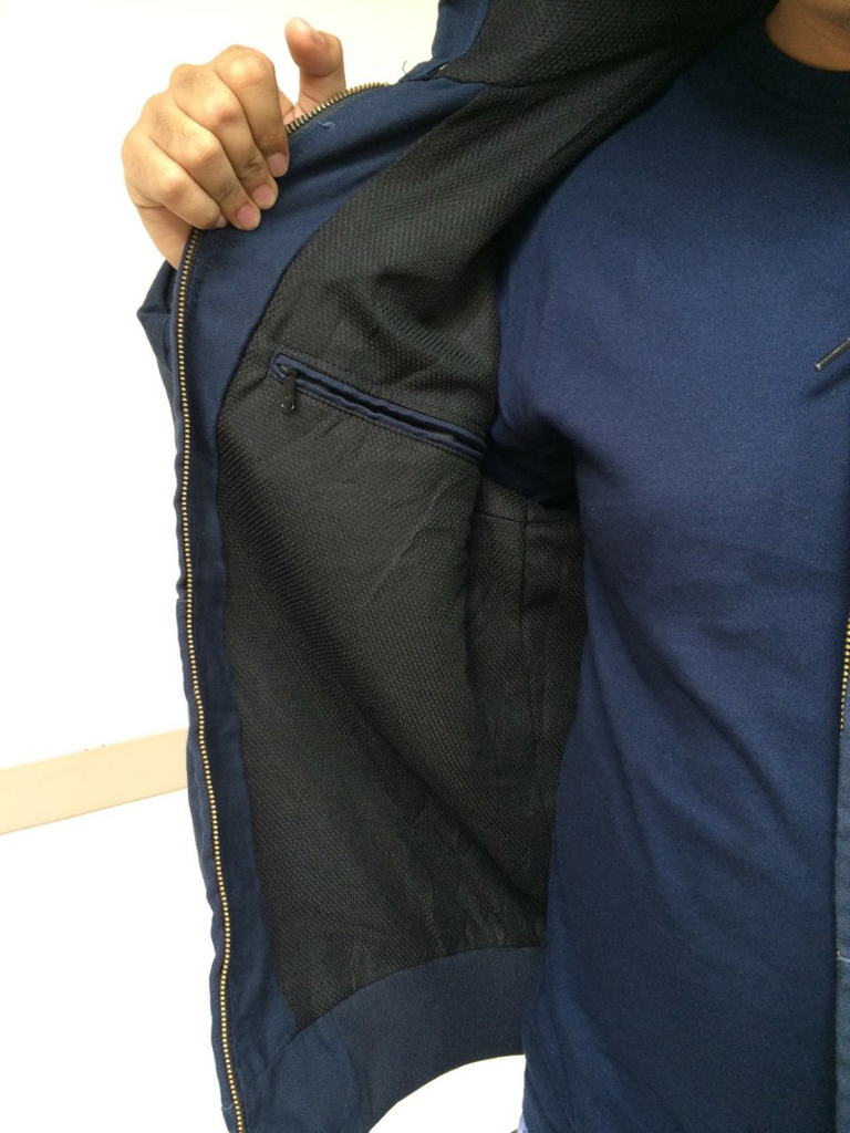 Carhartt Active Dark Navy Canvas Jacket