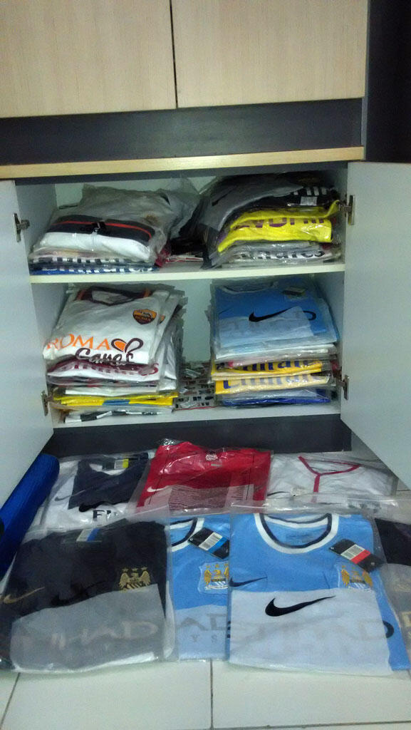 Lelang Jersey Grade Ori Musim 2013-2014