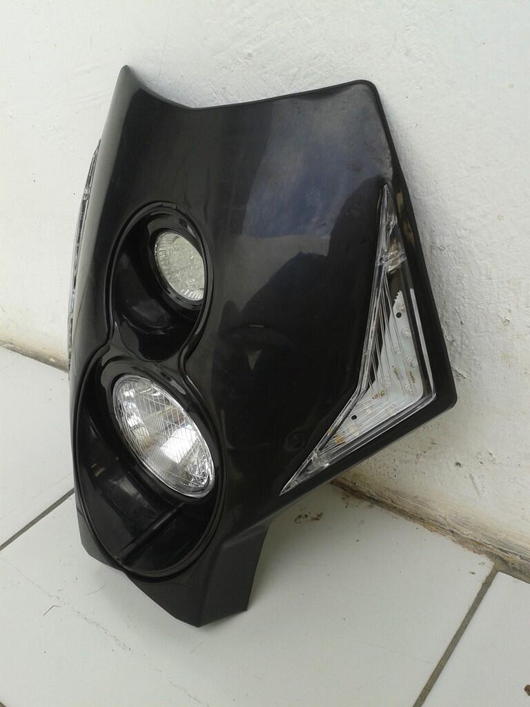 Terjual JUAL BATOK LAMPU DEPAN KLX MODIFIKASI CROSS | KASKUS