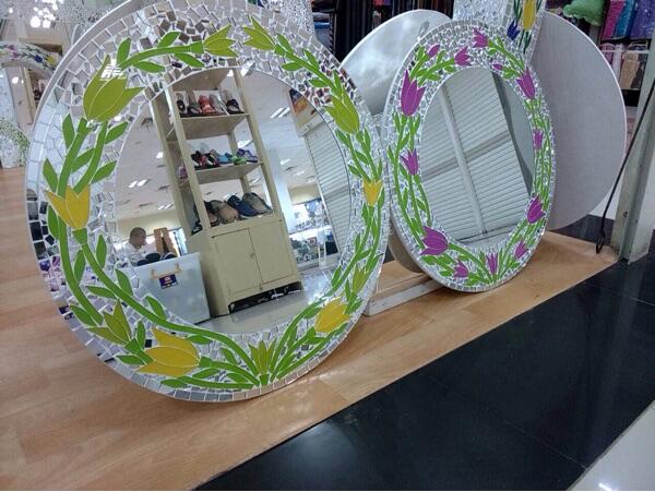 Di jual mozaic mirror