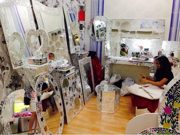 Di jual mozaic mirror