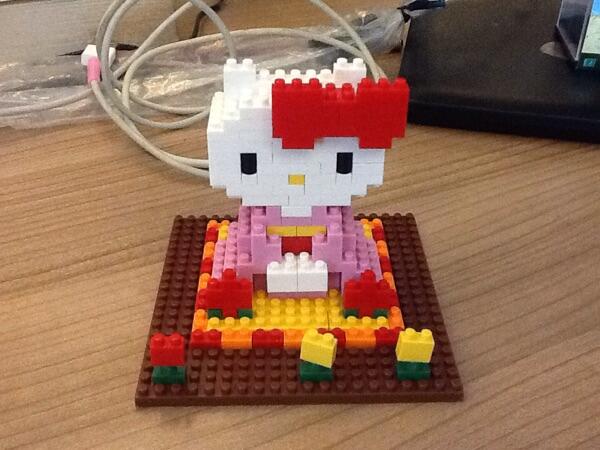 Hello kitty nanoblock