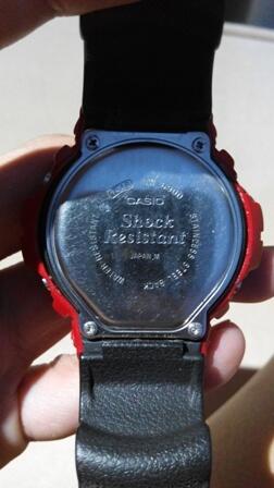 G-Shock GShock DW 6900 Red Custom Murah Meriah