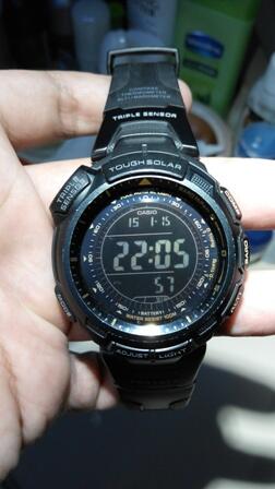 Casio Protrek PRG-130Y Full Japan Lengkap Mulus Murah