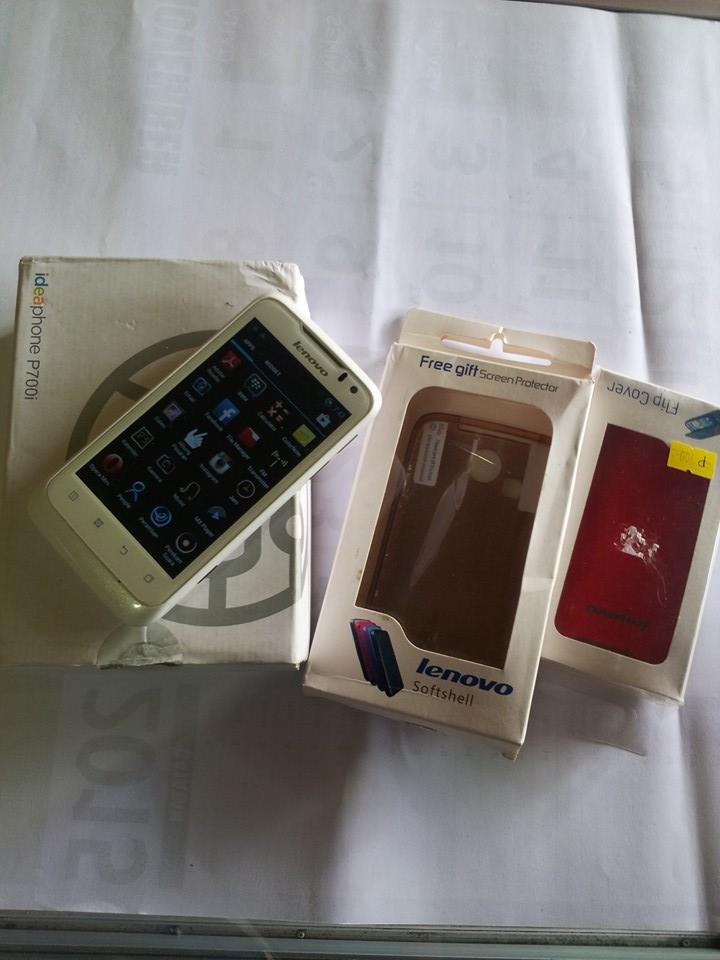 Lenovo P700i White Mulus terawat Batre Awet 2500 Mah