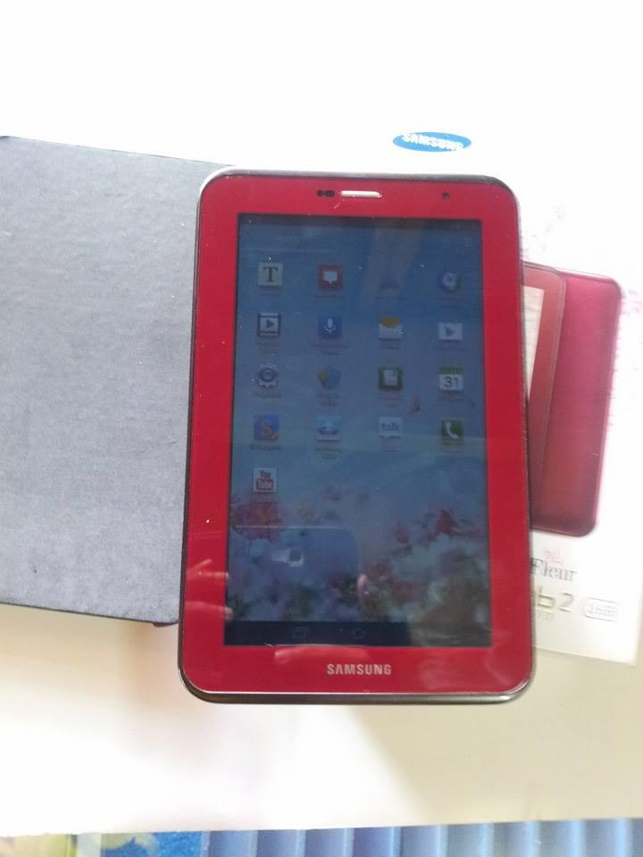 Samsung Galaxy Tab 2.7 P3100 Red Lefleur Ex Grs Sein