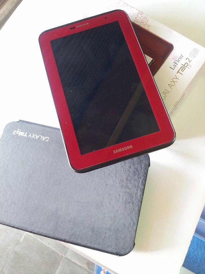 Samsung Galaxy Tab 2.7 P3100 Red Lefleur Ex Grs Sein