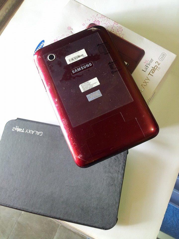 Samsung Galaxy Tab 2.7 P3100 Red Lefleur Ex Grs Sein