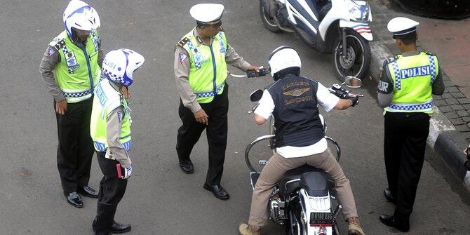 Kerjai Petugas di Bundaran HI, Polisi Jangan Takut Tangkap Pengendara Harley