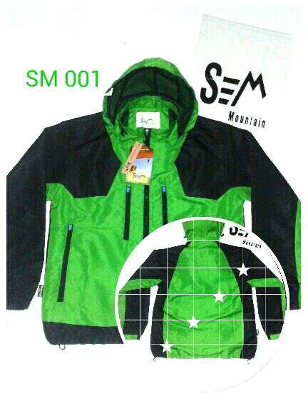 Jaket Outdoor merek "SM Mountain" Murah Meriah