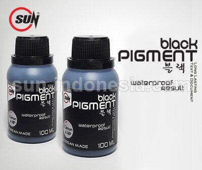 Tinta SUN BLACK PIGMENT 100 ml (CANON & HP) || SUN INDONESIA