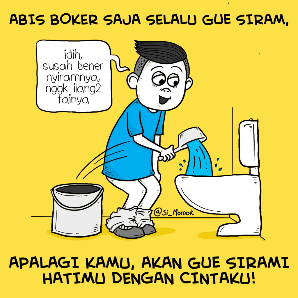 komik si momok, satire dan absurd abis!