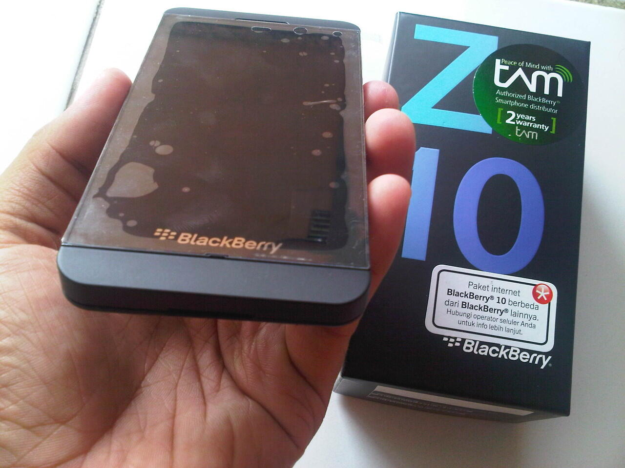JUAL BLACKBERRY Z10 TAM 100% original