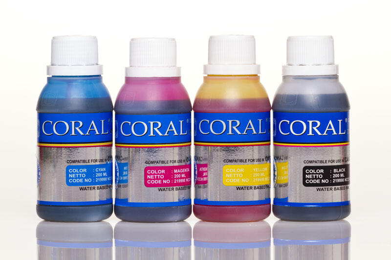 JUAL DAN SUPPLIER TINTA DAN PAPER PHOTO MERK CORAL