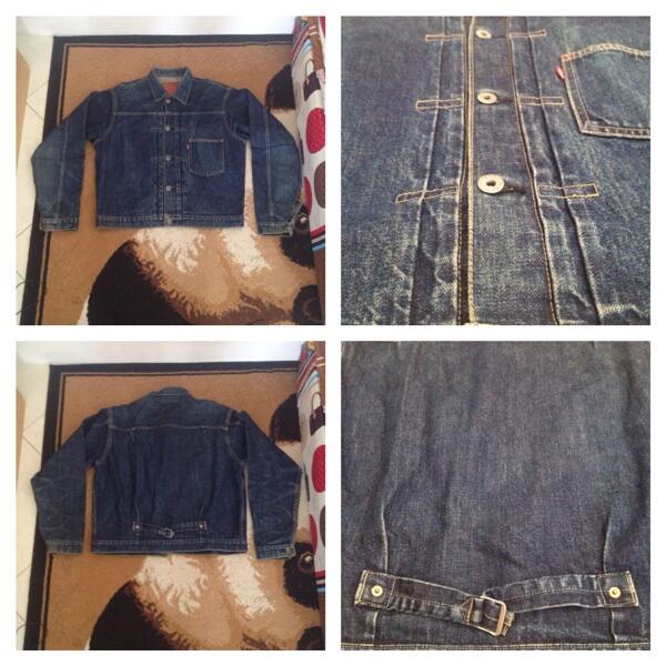LEVIS BIG E DENIM JACKET SELVEDGE,UNIQLO DENIM JACKET,UNIQLO BULU ANGSA